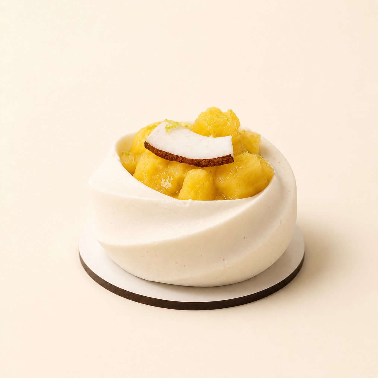 Tropical Entremets — Minimalist French Pastry